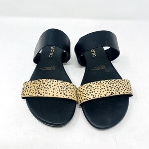 City Chic Elina Slides Animal Sandals Size 10